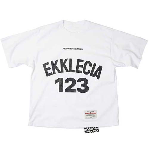 EKKLECIA RRR123 반팔 해외 스트릿 오버핏 티셔츠