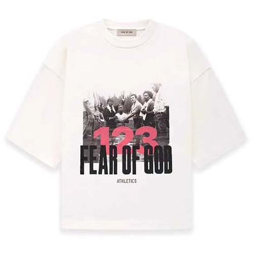 FOG RRR123 런닝 티셔츠 스트릿 오버핏 피오갓 반팔