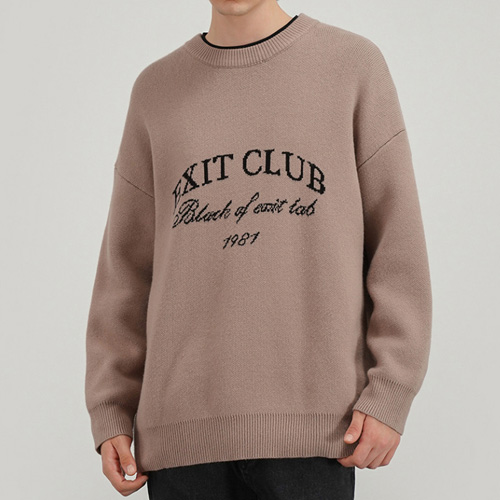 남자 힙합 패션 스트릿 오버핏 니트 남여공용 루즈핏 박시한 스웨터